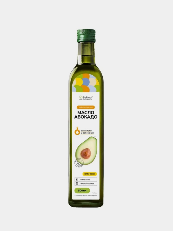 Масло авокадо BeFresh, рафинированное, 500 мл
