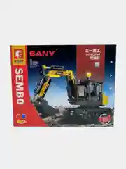 Конструктор Sembo Block Набор 4 в 1 Буровая установка, 884 детали