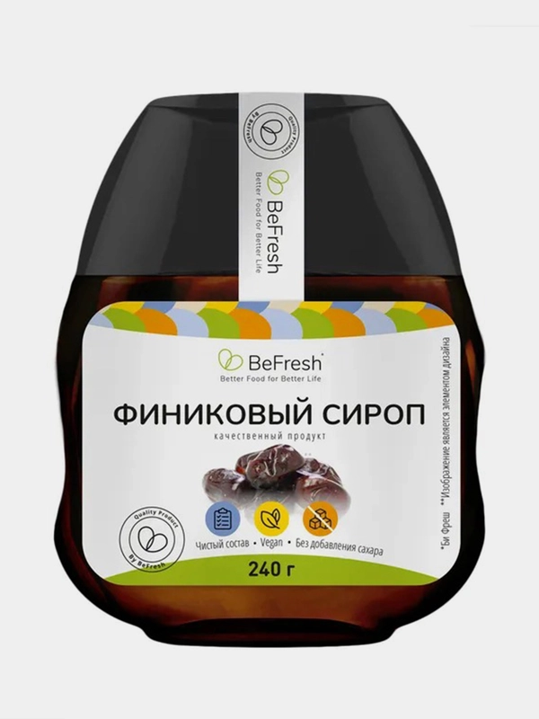 Финиковый сироп BeFresh, 240г