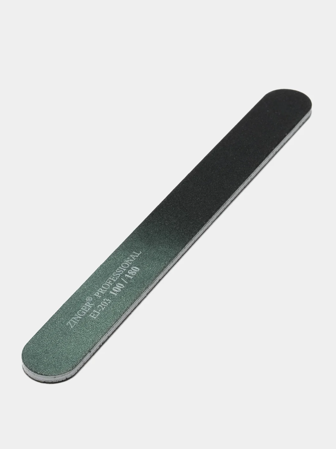 Пилка абразивная для ногтей двусторонняя Zinger EJ-203, 100/180 грит