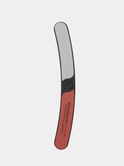 Пилка абразивная для ногтей четырёхсторонняя Zinger BA-103N, 220/240/800/3000 грит