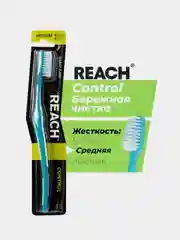 Зубная щетка REACH Control "Бережная чистка", средней жесткости