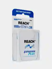 Вощеная зубная нить REACH, 50м, средней толщины, с легким мятным вкусом