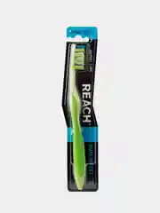 Зубная щетка REACH Dual effect, Массаж дёсен, жесткая