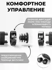 Индиго грипсы для велосипеда универсальные Rockbros