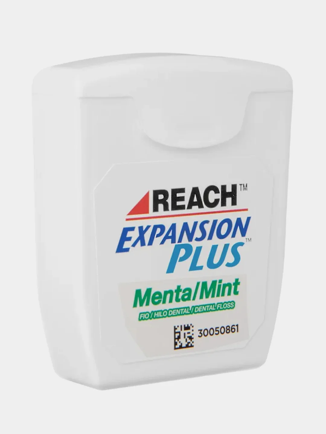 Вощеная зубная нить REACH, 50м, средней толщины, со вкусом сладкой мяты