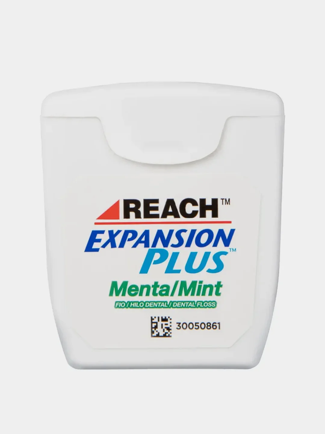 Вощеная зубная нить REACH, 50м, средней толщины, со вкусом сладкой мяты