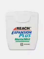 Вощеная зубная нить REACH, 50м, средней толщины, со вкусом сладкой мяты