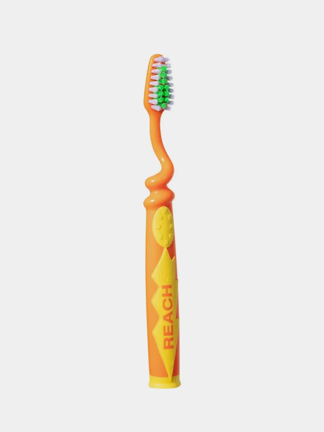 Детская зубная щетка REACH Wonder Grip, 6-12 лет, мягкая щетина