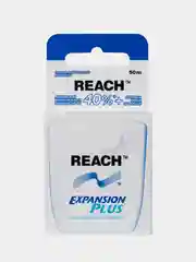 Вощеная зубная нить REACH Dentotape, 50м, утолщенная, с легким мятным вкусом