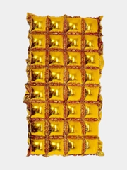 Панно фольгированное , 50*100 см, 4 ряда