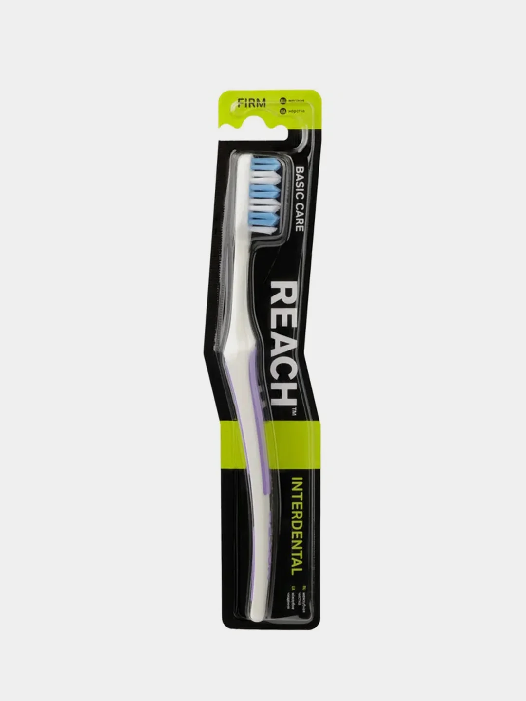 Зубная щетка REACH Interdental, Межзубная чистка, жесткая