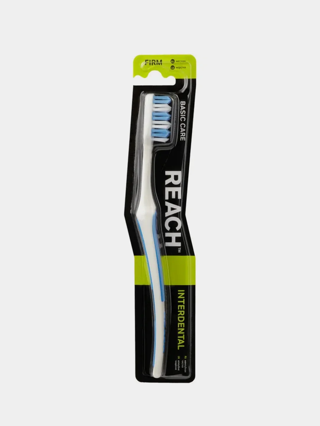Зубная щетка REACH Interdental, Межзубная чистка, жесткая