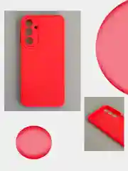 Красный чехол для Samsung Galaxy A16 5G, (самсунг а16), цветная накладка