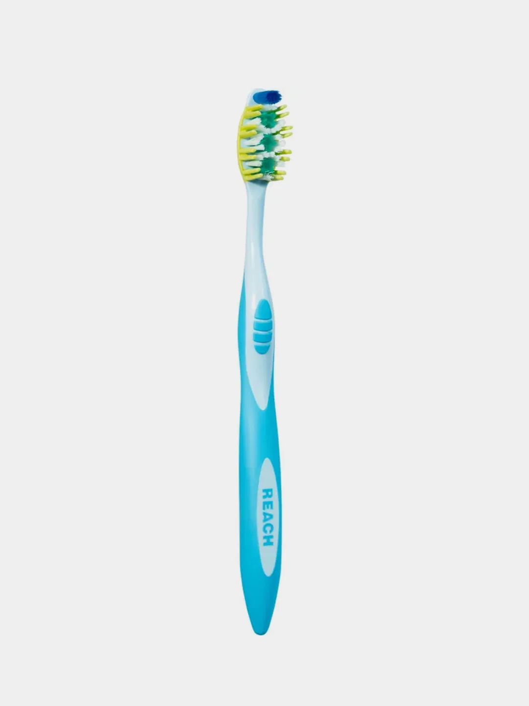 Зубная щетка REACH Dual effect, Массаж дёсен, средней жесткости