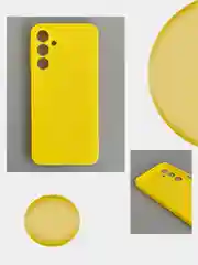 Желтый чехол для Samsung Galaxy A16 5G, (самсунг а16), цветная накладка