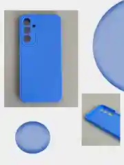 Синий чехол для Samsung Galaxy A16 5G, (самсунг а16), цветная накладка