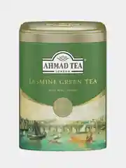 Чай зеленый Ahmad Tea, с жасмином, металлическая банка, 100 г