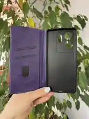 Фиолетовый чехол книжка elitcase для Infinix Zero 30 4G / Инфиникс Зеро 30 4G
