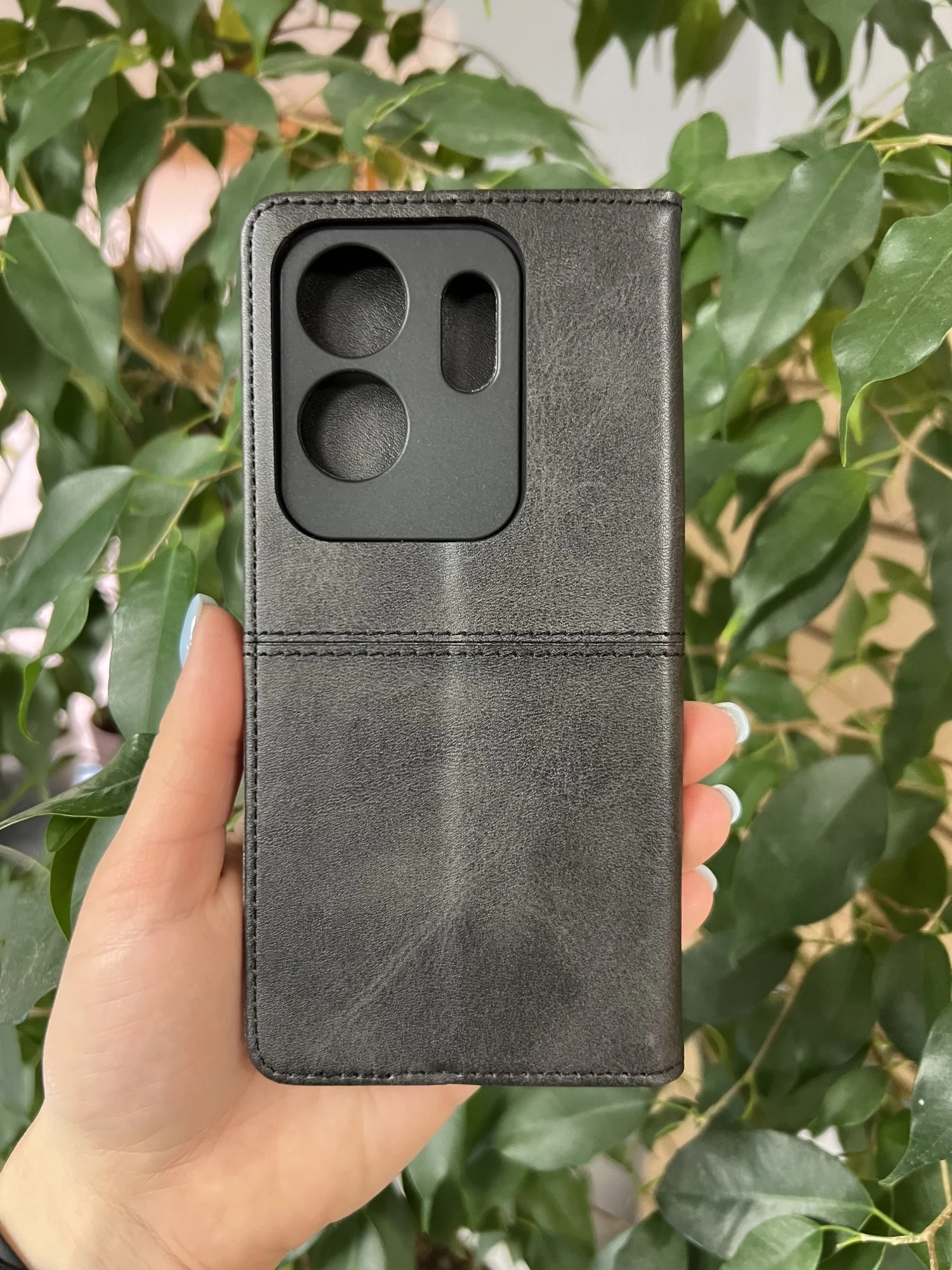 Черный чехол книжка elitcase для Infinix Zero 30 4G / Инфиникс Зеро 30 4G
