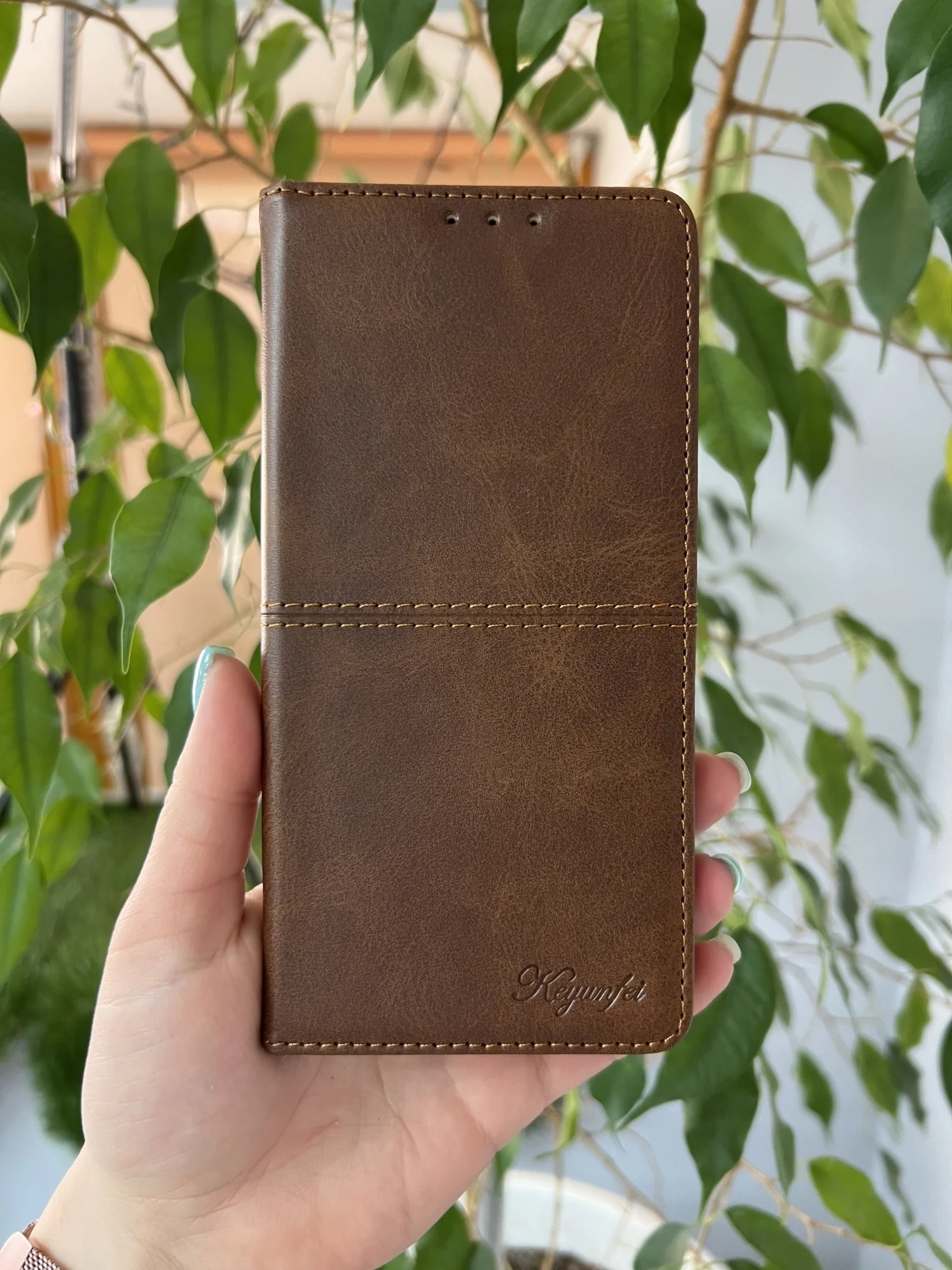Тёмно-коричневый чехол книжка elitcase для Infinix Smart 8 Plus и Smart 8 Pro