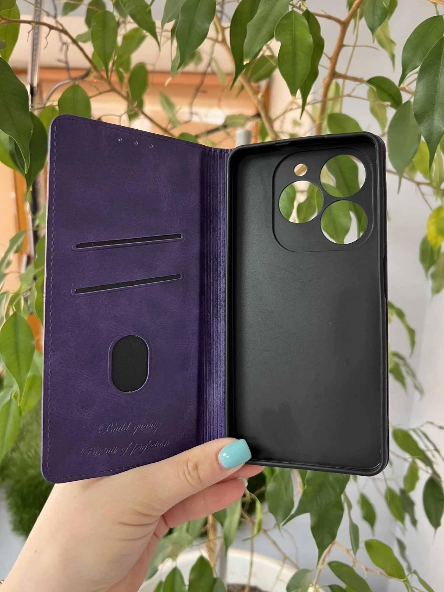 Фиолетовый чехол книжка elitcase для Infinix Smart 8 Plus и Smart 8 Pro