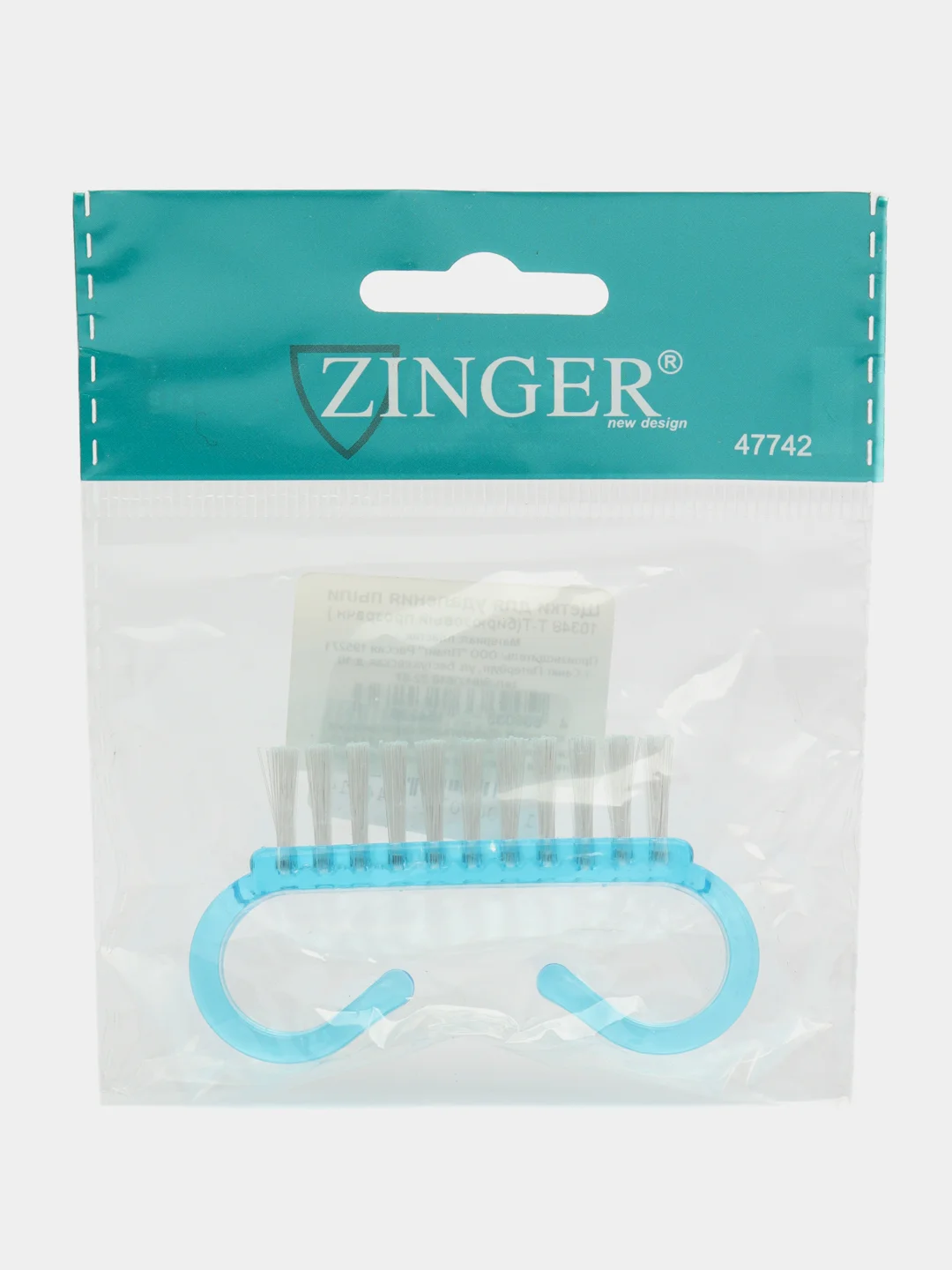 Бирюзовый щетка для удаления пыли Zinger 10348
