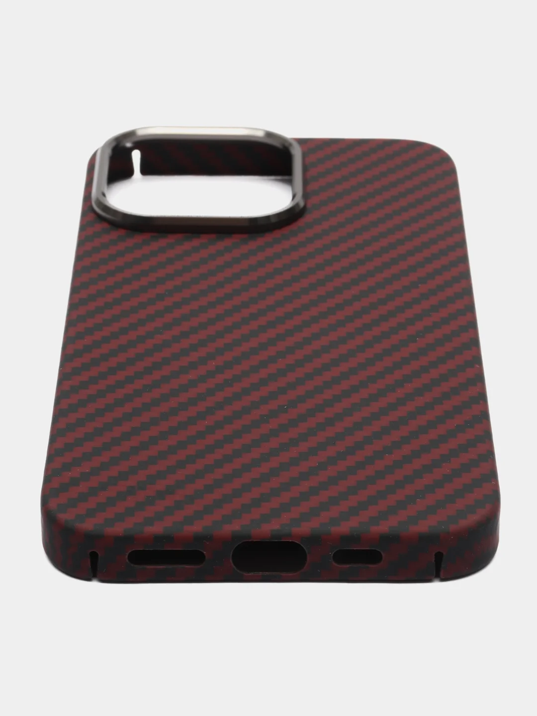 Бордовый чехол K-DOO (KZDOO) KEVLAR для iPhone 13 14 15 16 Pro Max