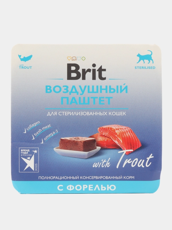 Влажный корм для кошек Brit 100 g