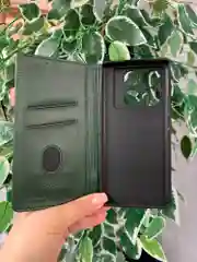 Тёмно-зелёный чехол книжка elitcase для Infinix Note 40 Pro 4G и Note 40 Pro Plus