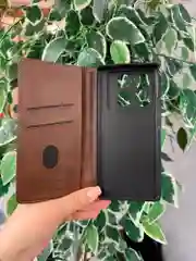 Тёмно-коричневый чехол книжка elitcase для Infinix Note 40 Pro 4G и Note 40 Pro Plus