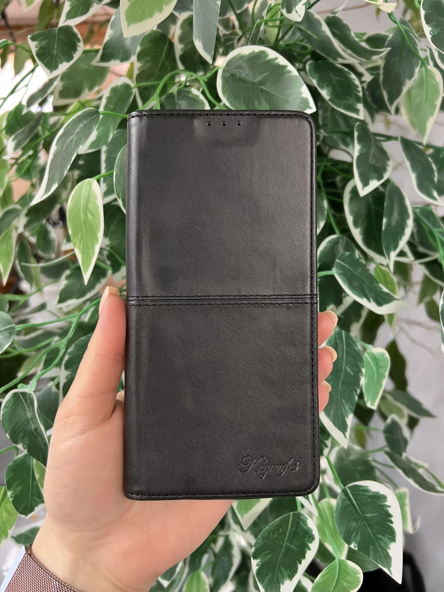 Черный чехол книжка elitcase для Infinix Note 40 Pro 4G и Note 40 Pro Plus