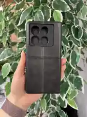 Черный чехол книжка elitcase для Infinix Note 40 Pro 4G и Note 40 Pro Plus