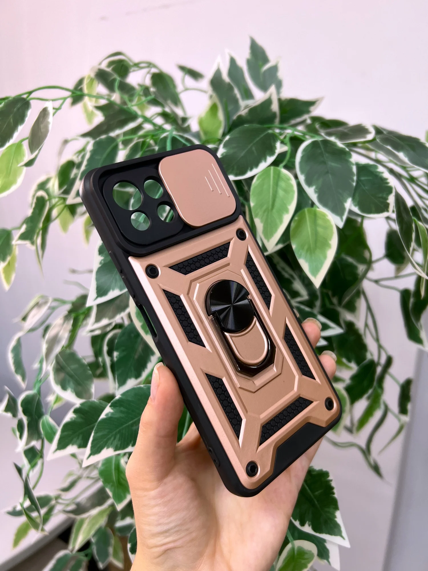 Розовый чехол противоударный armors для Xiaomi Mi 11 Lite 4G и 5G и NE/Ми 11 Лайт с защитой камеры