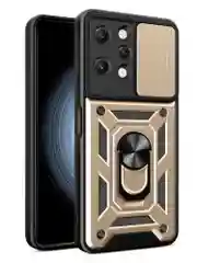 Золотой чехол противоударный armors для Xiaomi Redmi 12 4G / Редми 12 4G с защитой камеры