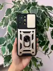 Золотой чехол противоударный armors для Xiaomi Redmi 12 4G / Редми 12 4G с защитой камеры