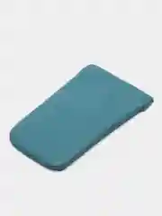 Бирюзовый ключница из натуральной кожи