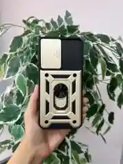 Золотой чехол противоударный armors для Xiaomi Redmi 9T / Редми 9Т с защитой камеры
