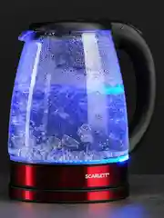 Электрический чайник SCARLETT SC-EK27G85, 1800 Вт, 1.8 л, красный