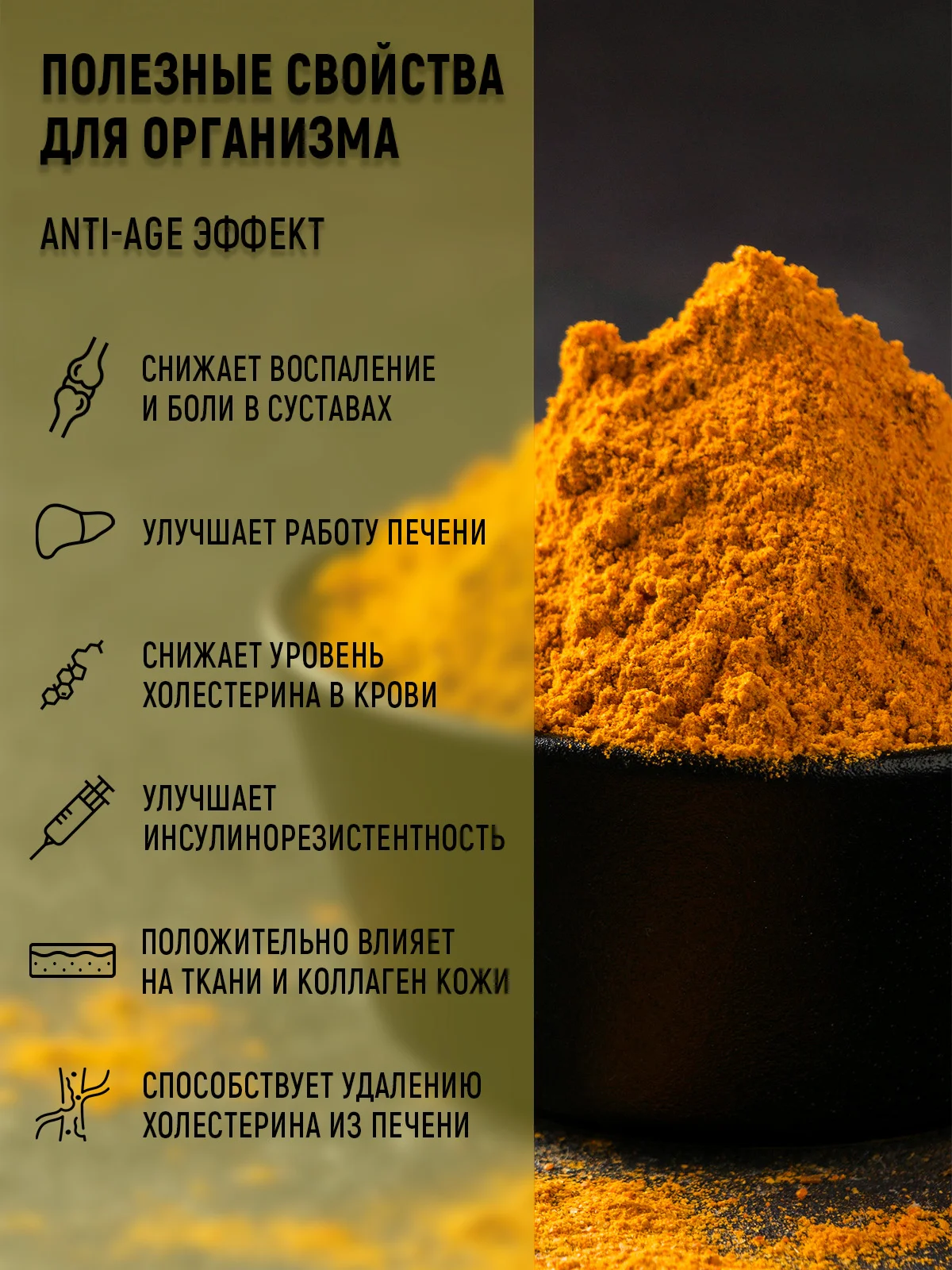 БАД Куркумин, ATech nutrition, 60 капс