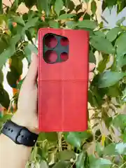 Красный чехол книжка elitcase для Infinix Note 30i / Инфиникс Ноте 30i