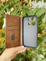 Тёмно-коричневый чехол книжка elitcase для Infinix Note 30i / Инфиникс Ноте 30i