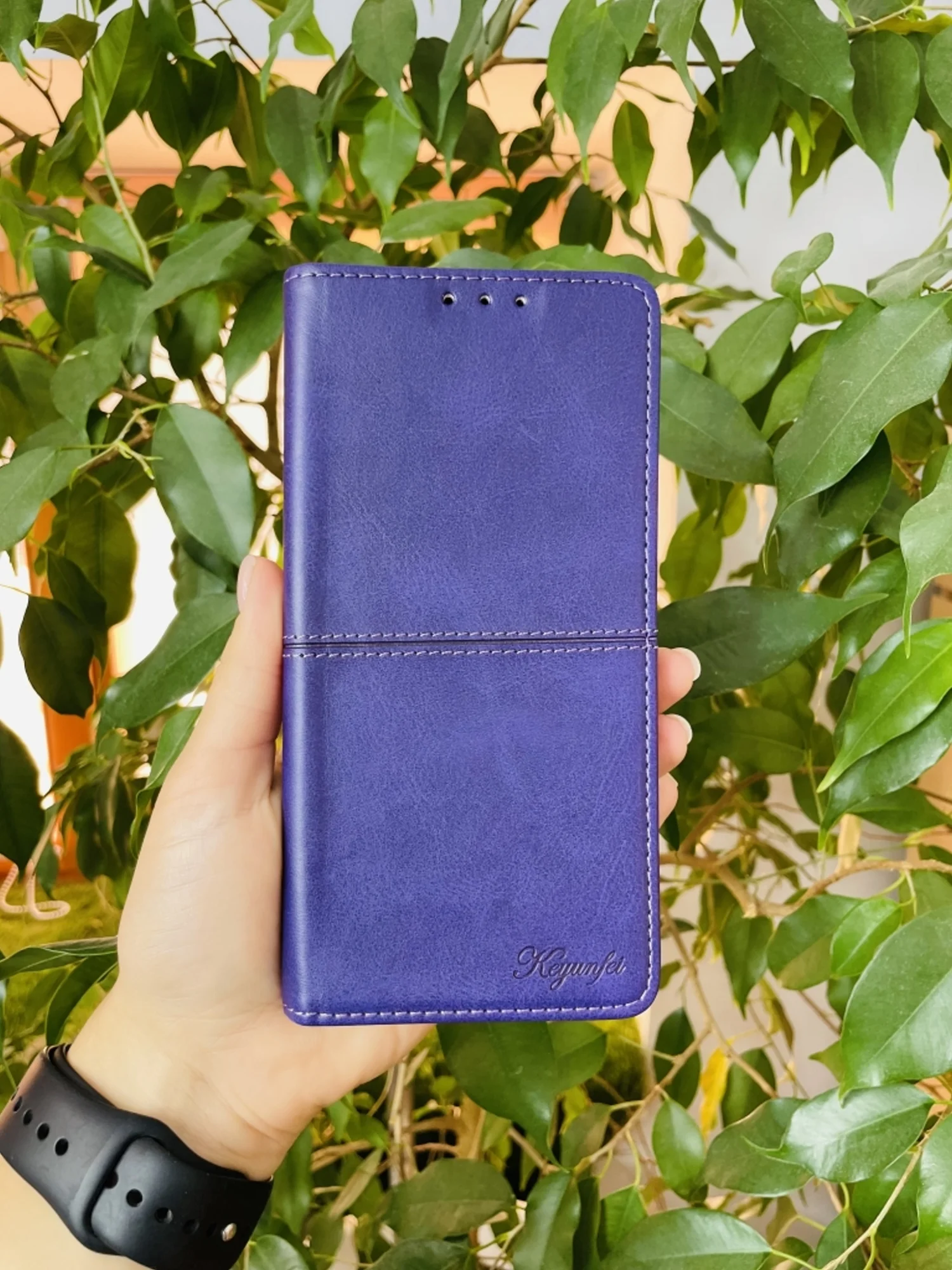 Фиолетовый чехол книжка elitcase для Infinix Note 30i / Инфиникс Ноте 30i