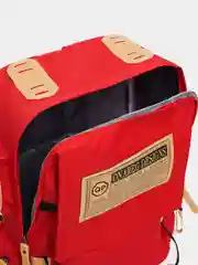 Красный рюкзак женский, портфель мужской, школьный унисекс для учебы в спортзал водонепроницаемый