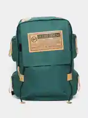 Зеленый рюкзак женский, портфель мужской, школьный унисекс для учебы в спортзал водонепроницаемый