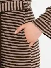 222 Халат на запах с капюшоном