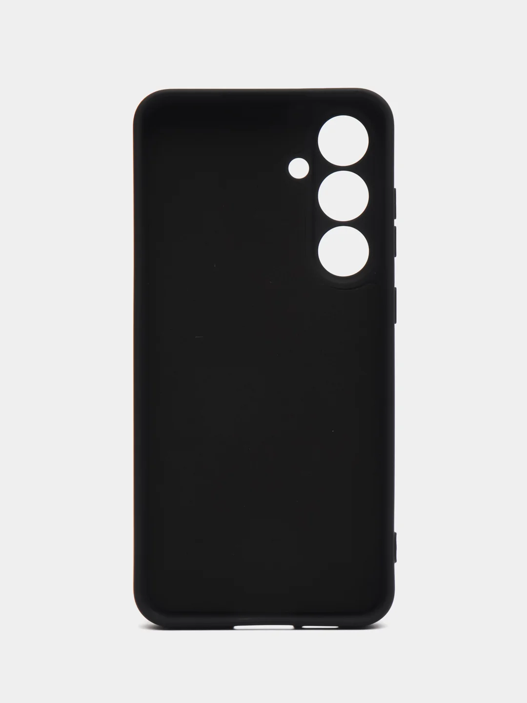 Черный чехол для Samsung Galaxy S24 FE (Самсунг Гелакси С24 ФЕ) , Silicone Case