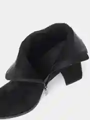 Угольный женские ботильоны, осенние