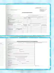 Светло-синий медицинская карта ребенка по форме № 112/у, А5 твердая обложка. Проф-Пресс