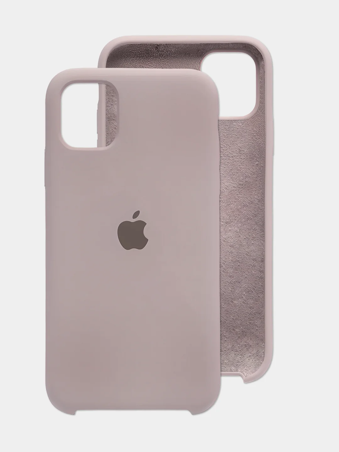 Бежевый меланж чехол на Айфон 11, iPhone 11, силиконовый